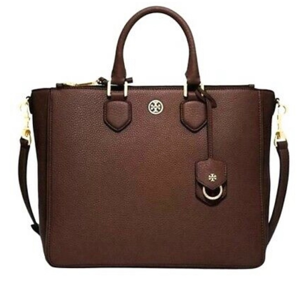 Tory Burch Robinson Pebbled Leather Tote